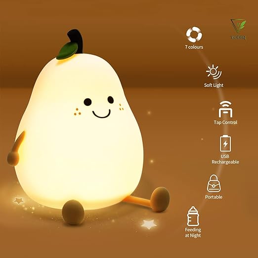 Cute Animal Silicone Baby Night Light