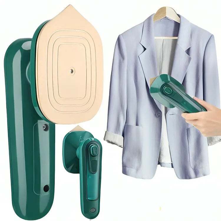 VOLTLY™ Mini Garment Groomer – Portable Travel Iron & Steamer