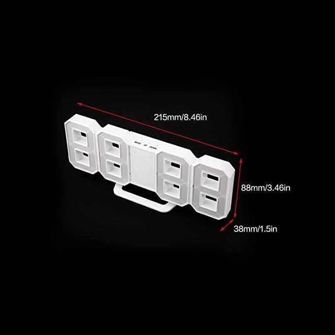 VoltyStore™ Digital Number Clock – Modern. Bright. Stylish.
