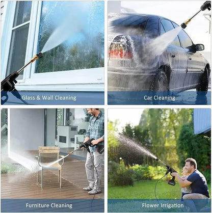 Cordless High-Pressure Washer with Dual 48V Battery Power