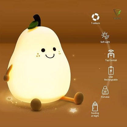 Cute Animal Silicone Baby Night Light