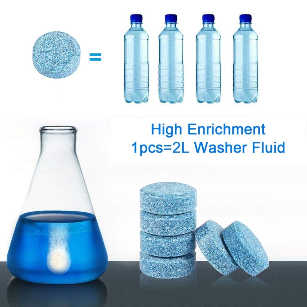 Car Windshield Rapid Cleaner Glass Washer Tablets ( Pack of 20)