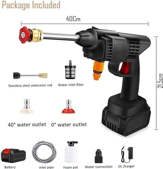 Cordless High-Pressure Washer with Dual 48V Battery Power