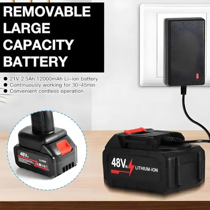 Cordless High-Pressure Washer with Dual 48V Battery Power
